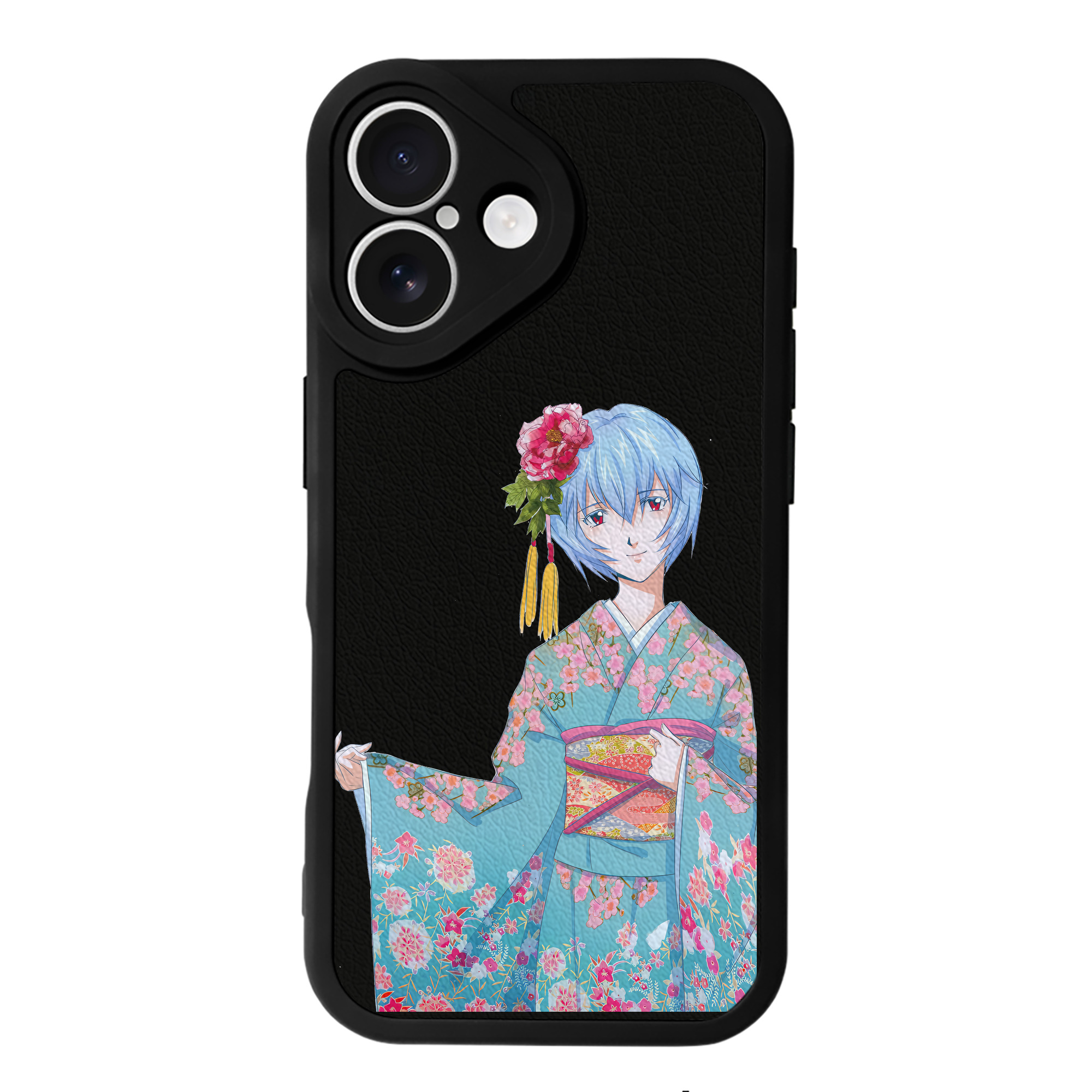 （画像用） EVA 新世紀エヴァンゲリオン 【iPhone 16シリーズ対応】シリコンスマホケース（レザー調） 材質：シリコン